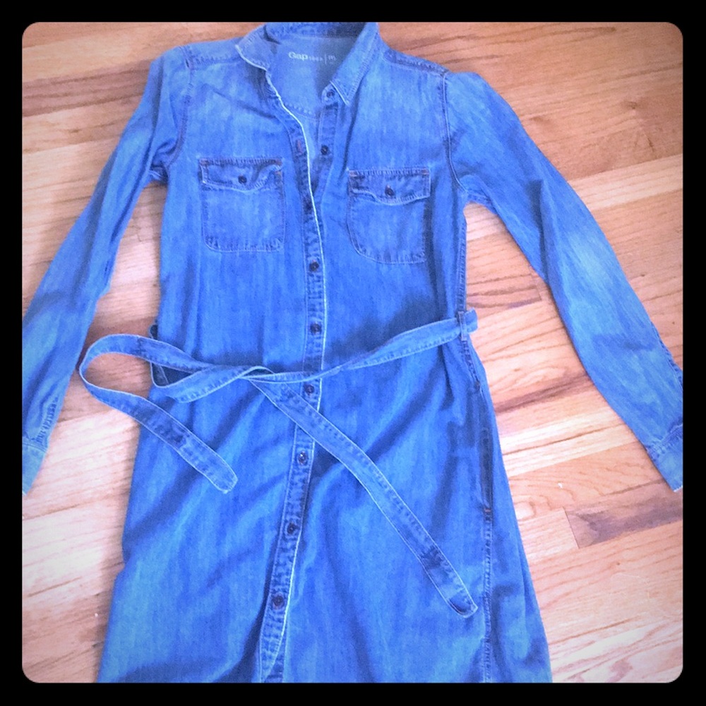 Gap denim dress